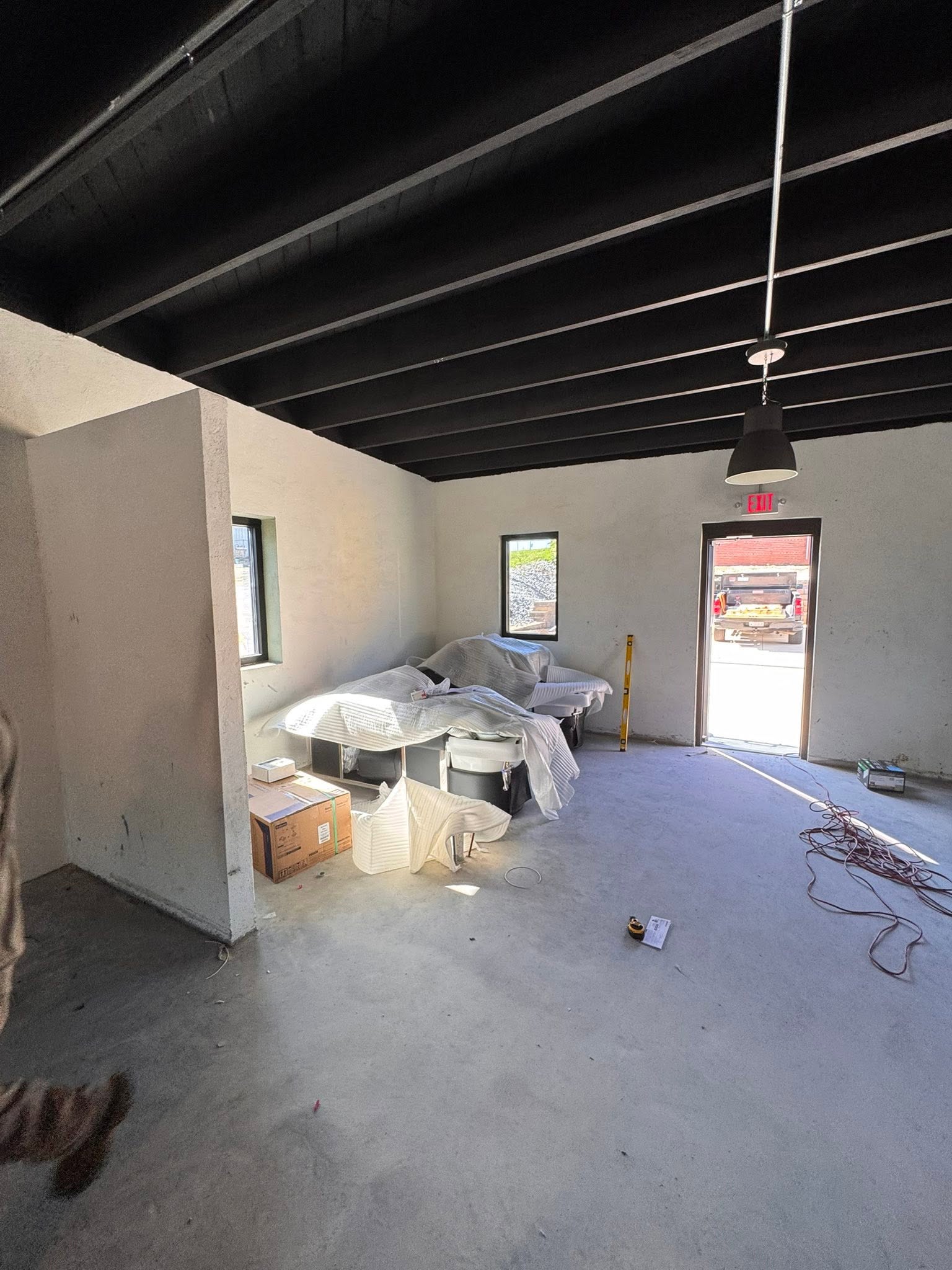 Wall Install Job After Walls